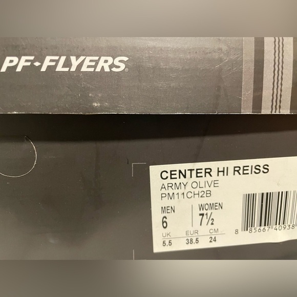 NEW PF Flyers Center Hi Reiss Sneakers - Picture 5 of 6